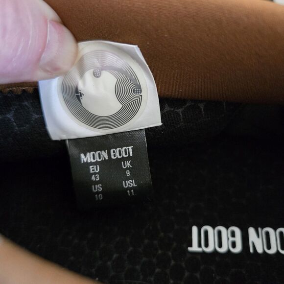 MOON BOOT PARK SOFT SUEDE SNEAKERS BOOTS MEN SHOES 80D2470020 Size 10 - Picture 6 of 11